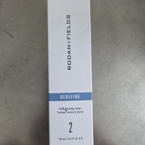 Rodan + Fields REDEFINE Toner - White and Blue Packaging